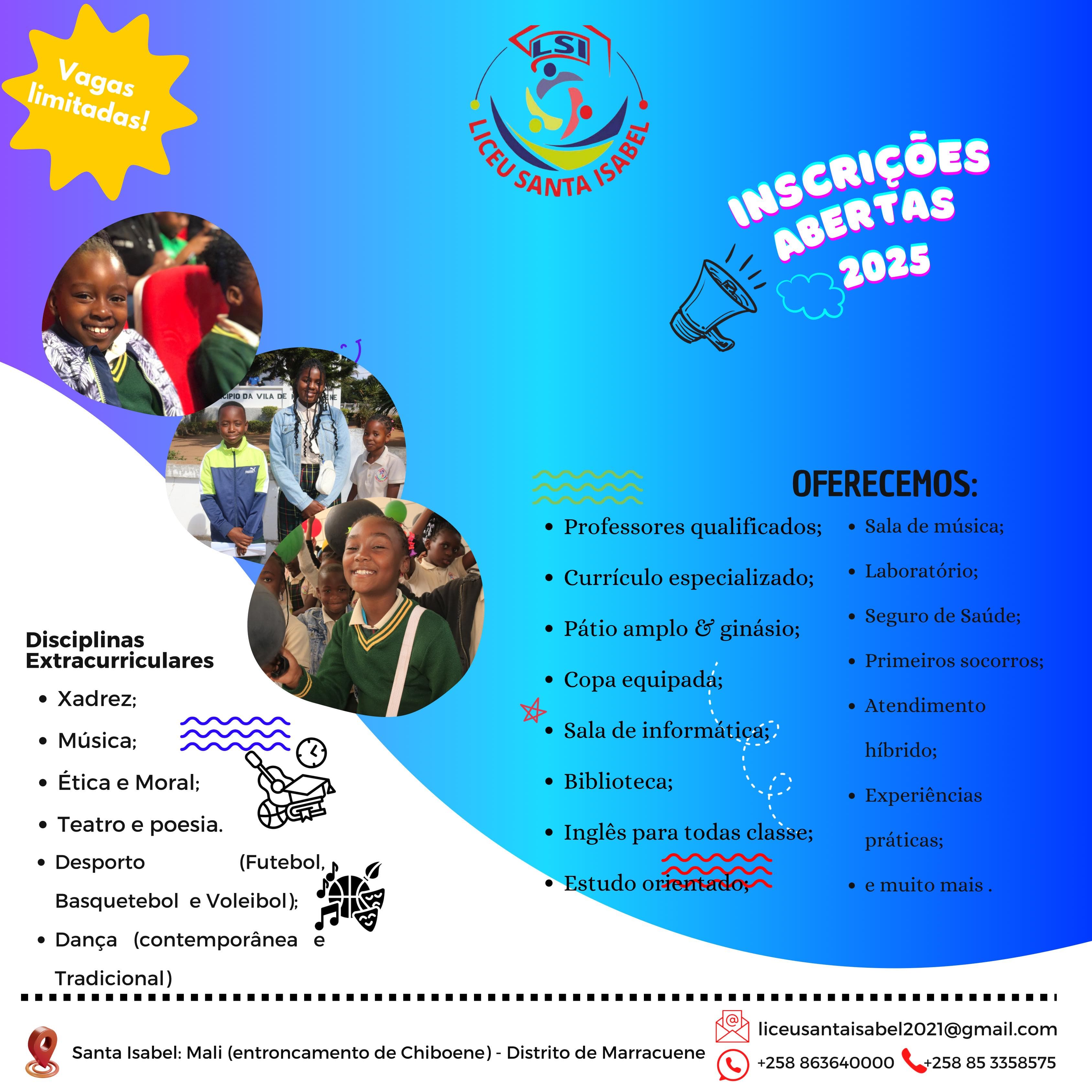 Serviços Prestados pelo Liceu Santa Isabel